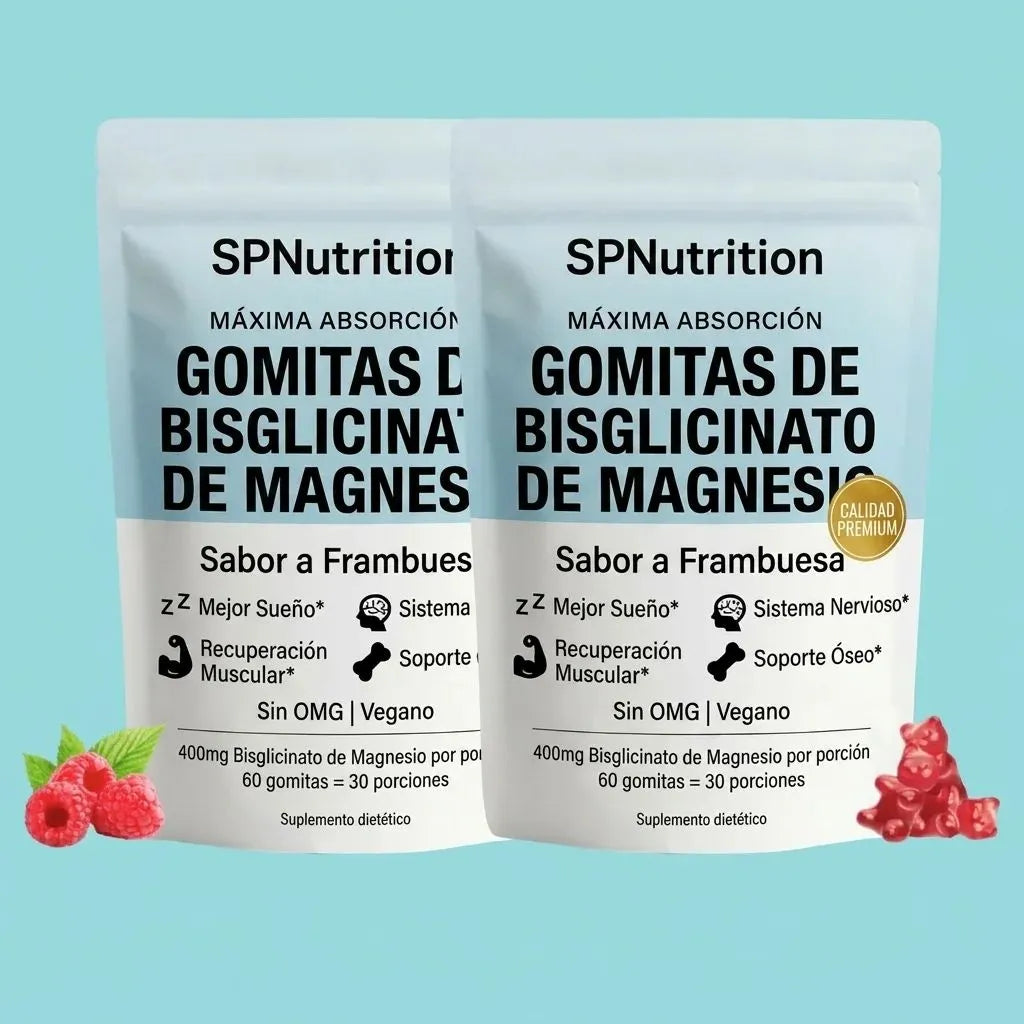 Gominolas de bisglicinato de magnesio de SPNutrition